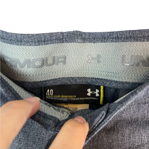 Under armour men’s gray flat front golf shorts size 40 - Picture 3 of 5